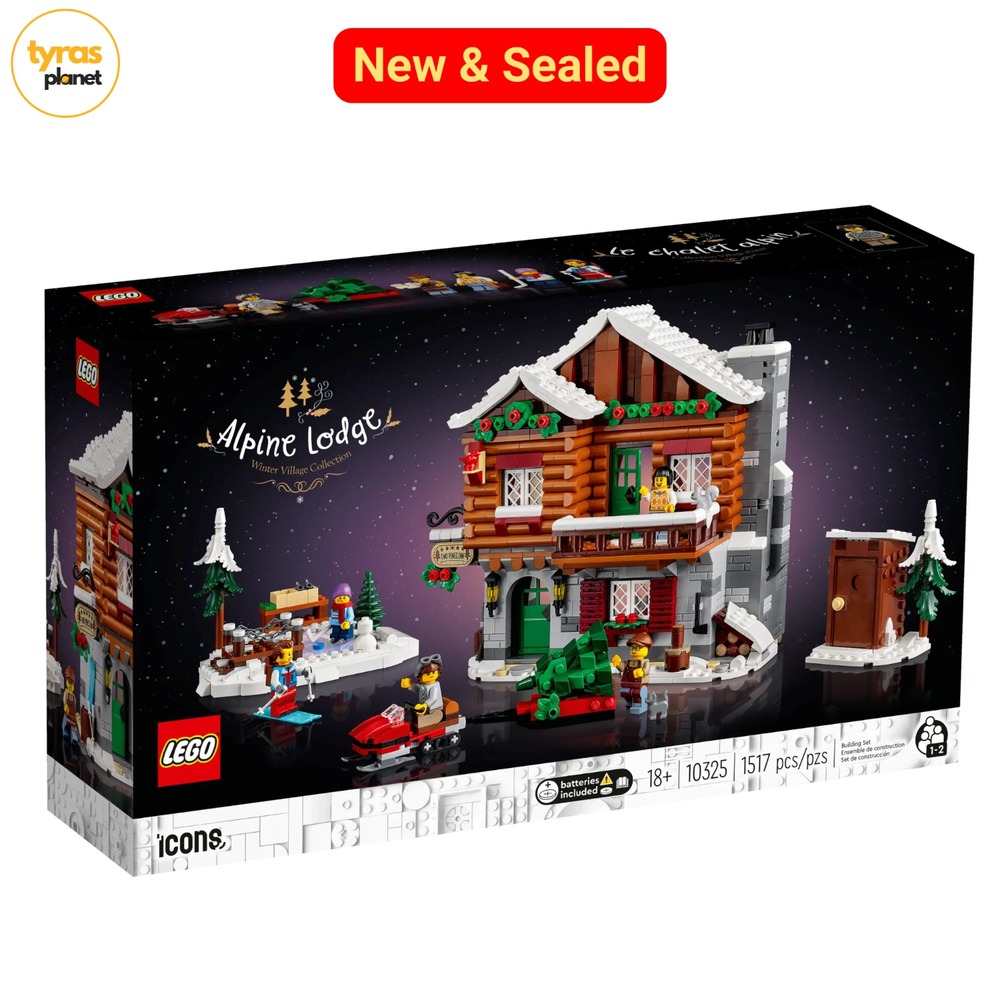 LEGO 10325 Winter Village Collection Alpine Lodge Christmas gift - NEW SEALED